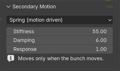 Secondary Motion